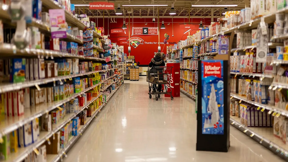 Grocery items at a Davao store