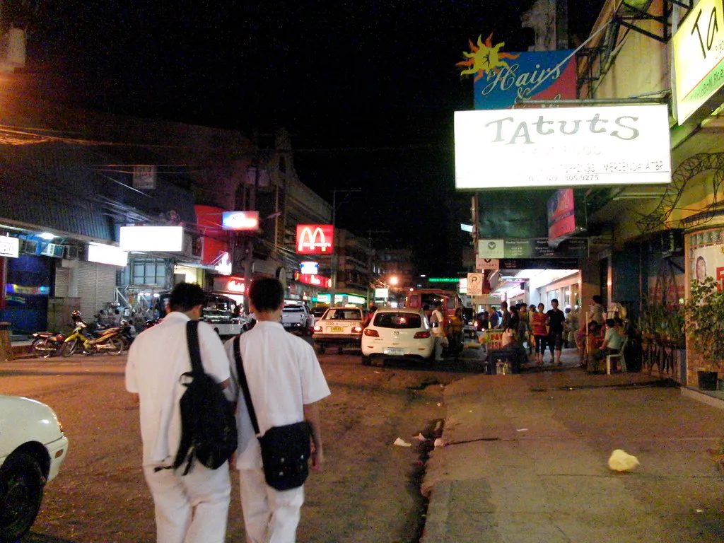 Downtown Davao City commercial area