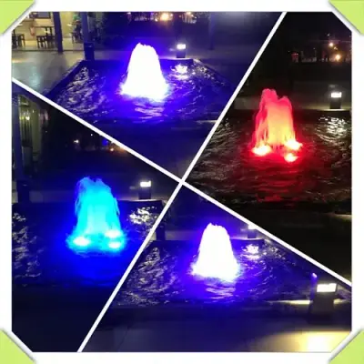SM Lanang Premier fountain area in Davao
