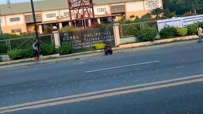The Korea-Philippines IT training centre building seen from the road