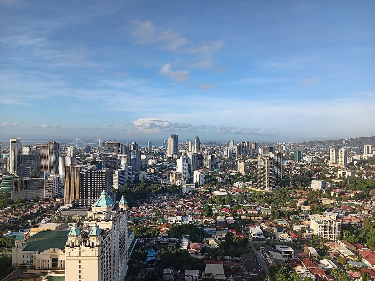 Cebu City skyline for comparison