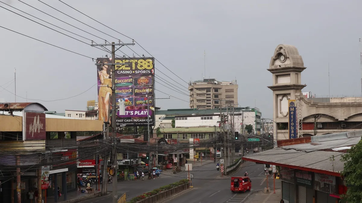 Downtown Davao street scene, Quirino Avenue